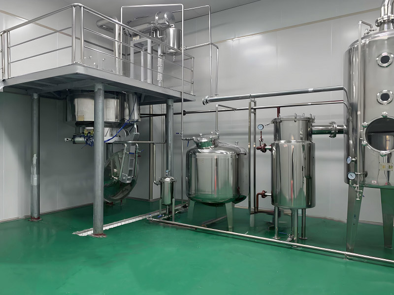 精油提取浓缩设备工作原理及工艺