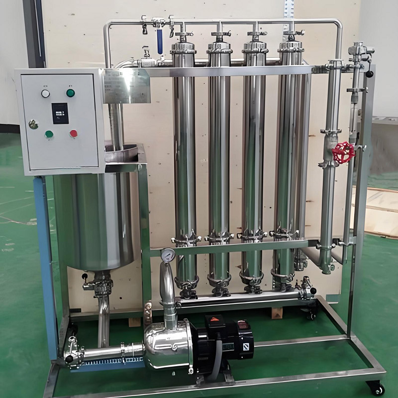 错流膜设备工作原理及工艺流程